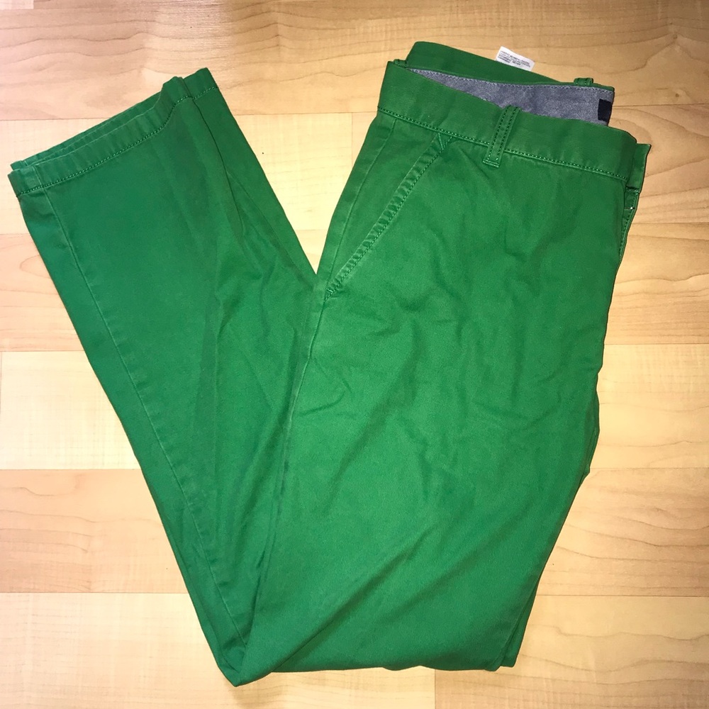 Green Tommy Hilfiger pants